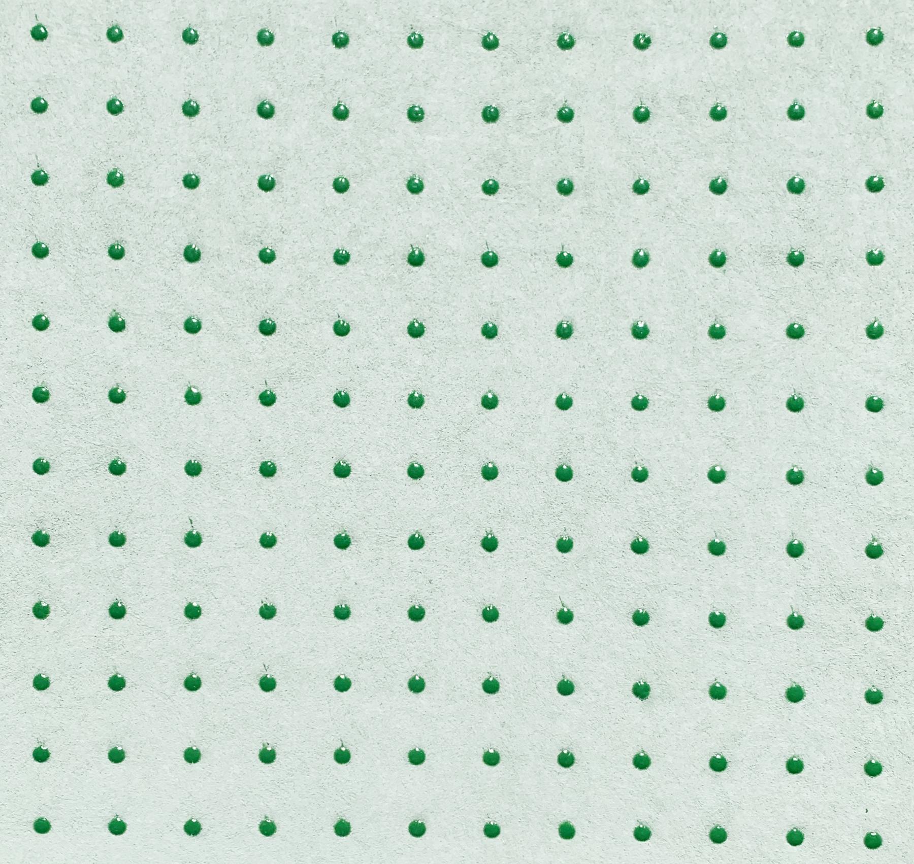 Détail du papier peint collection Dots Le Corbusier Arte. Créations sur mesure à Vertou Nantes Loire-Atlantique. Réalisation artisans locaux. 