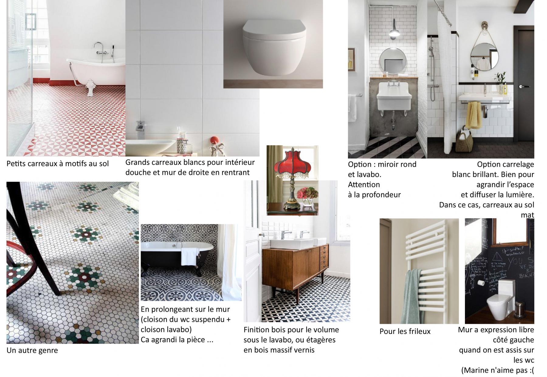 Moodboard et inspirations pour la salle de bain commune. Projet-Tharon-plage-maison-de-vacances-jerome-barrier
